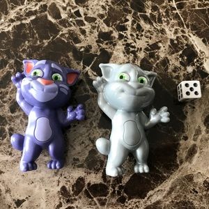 Set of 2 talking Tom Mac Donald toys